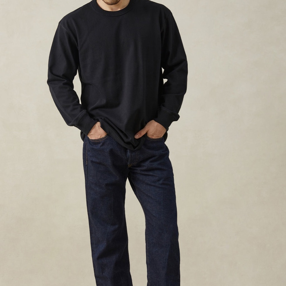 NWT Time Catcher Black Crew Neck Sweater